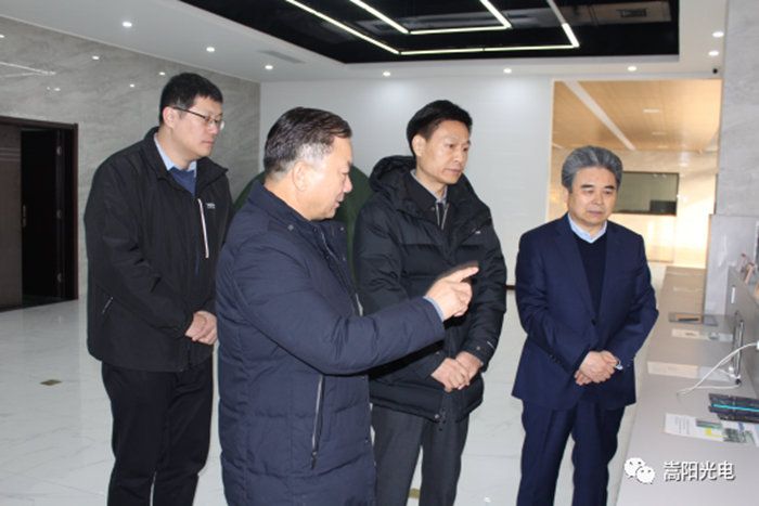 河南省侨联副主席刘智良莅临BBIN宝盈集团光电调研